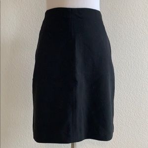Loft Pencil Skirt Zipper Back